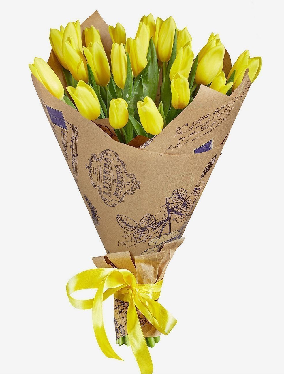 30 Gele Tulpen
