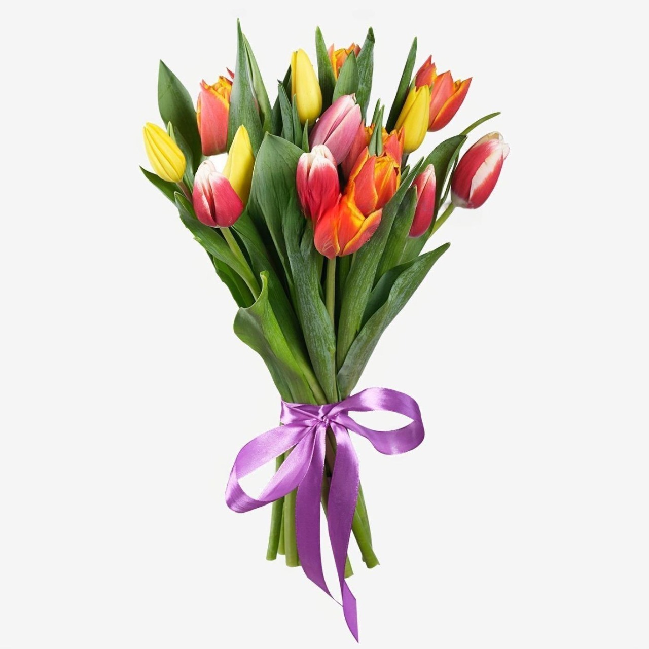Boeket van 15 Tulpen