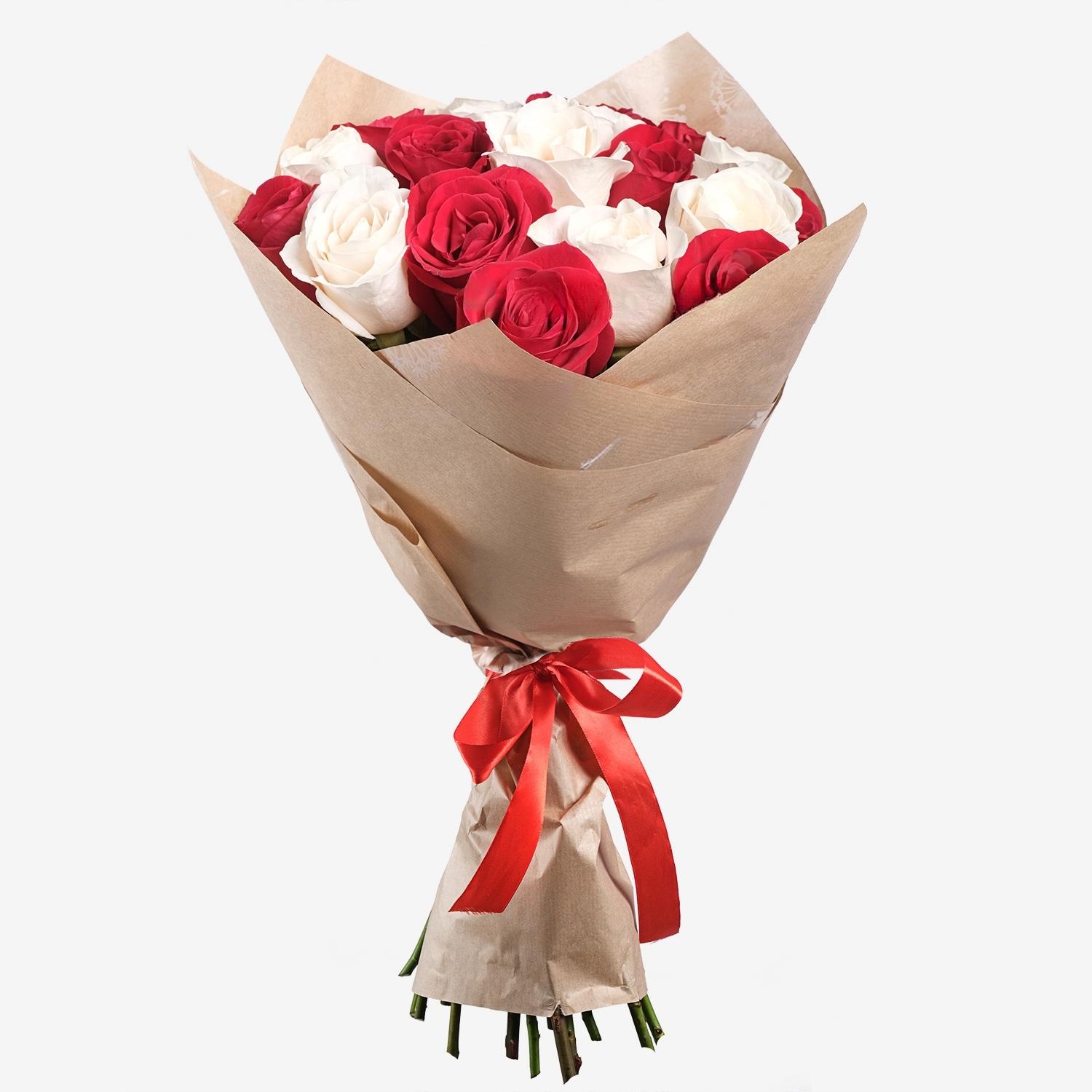 Boeket van 19 Rozen