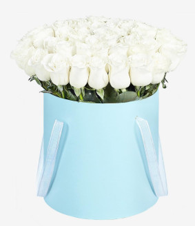 Boîte Roses Blanches