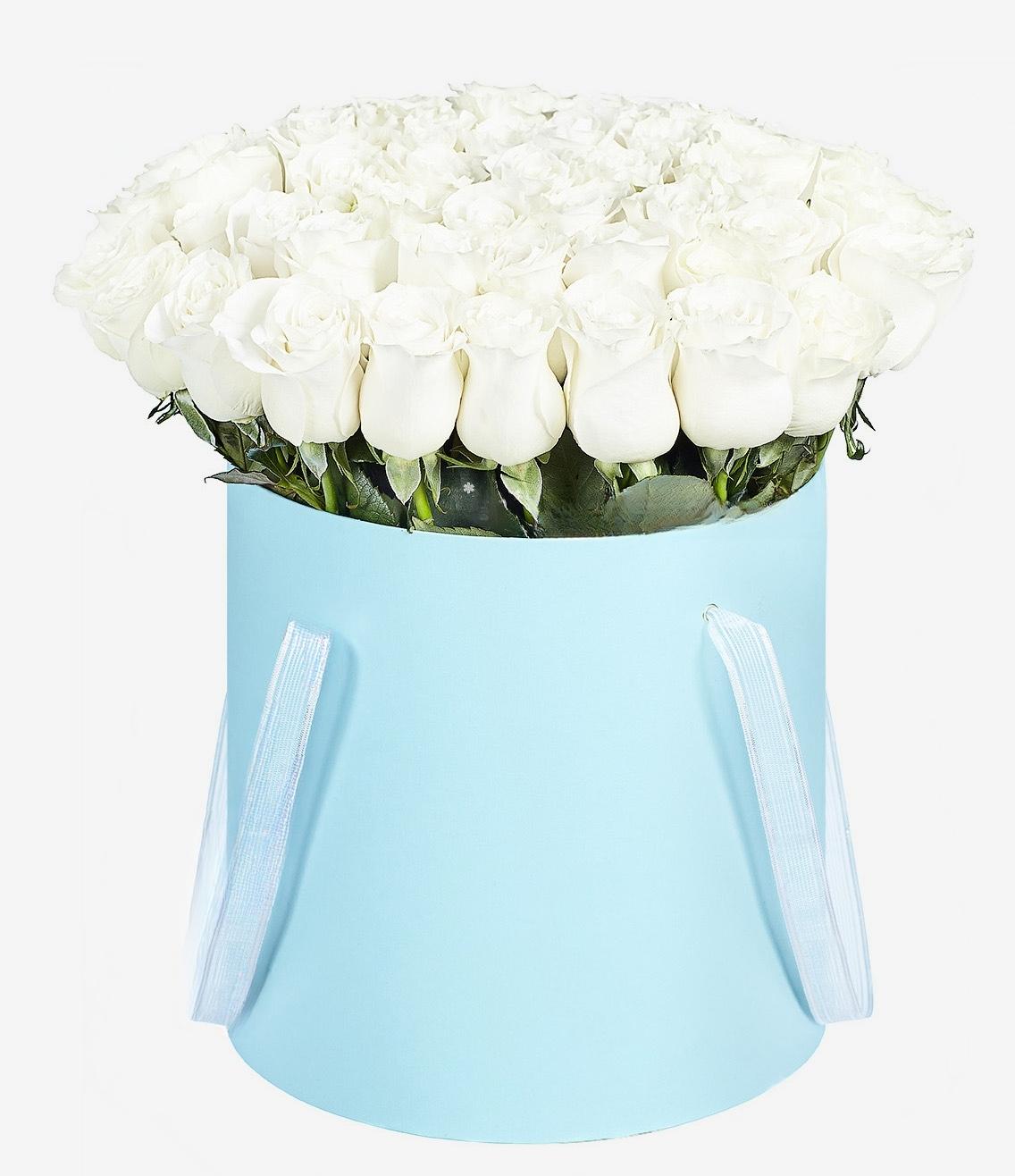 Witte Rozen Doos